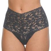 Hanky Panky Truser Signature Lace Retro Thong Grå nylon One Size Dame