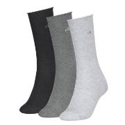 Calvin Klein Strømper 3P Classic Socks For Women Grå Str 39/42 Dame