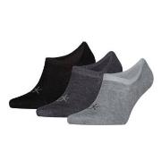 Calvin Klein Strømper 3P Footie Men Socks High Cut Grå Str 43/46 Herre