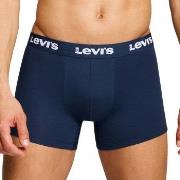 Levis 2P Repeat Logo Boxer Brief Marine bomull Large Herre