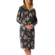 Schiesser Long Sleeve Nightshirt Mørkgrå  X-Large Dame