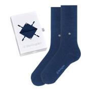 Burlington Strømper Basic Gift Box Men Socks Blå Str 40/46 Herre