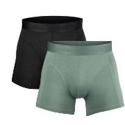 Salming 2P Boxer Briefs Svart/Grønn XX-Large Herre
