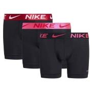 Nike 3P Everyday Essentials Micro Boxer Brief Svart/Rosa polyester X-L...