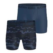 Björn Borg 2P Sports Lightweight Boxers Marine/Blå polyester Large Her...