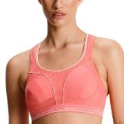 Shock Absorber BH Ultimate Run Bra Rosa/Hvit polyamid G 70 Dame