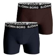Bjorn Borg Bamboo Cotton Blend Boxer 2P Blå/Brun Large Herre
