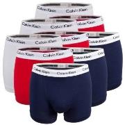 Calvin Klein 9P Cotton Stretch Trunks Multi-colour-2 bomull X-Small He...