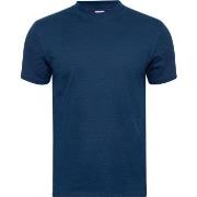 Dovre T-shirts Marine økologisk bomull Medium Herre