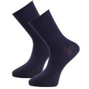 Trofe Bamboo Loose Socks Strømper 3P Marine Str 35/38 Dame