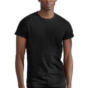 Bread and Boxers Roll-Up Tee Svart økologisk bomull X-Small Herre