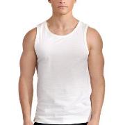 Bread and Boxers Tank Relaxed Benhvit økologisk bomull X-Small Herre