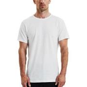Bread and Boxers Lightweight Crew Neck Tee 2P Hvit økologisk bomull Sm...