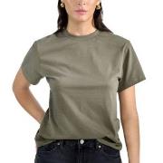 Bread and Boxers T-Shirt Classic Khaki økologisk bomull X-Large Dame