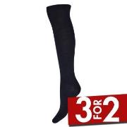 Decoy Strømper Doubleface Knee-high Socks Marine Str 40/42 Dame