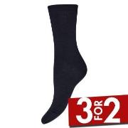 Decoy Strømper Wool Socks Marine Str 37/39 Dame