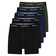 Resteröds 5P Kalle Bamboo Boxer Svart/Grønn Large Herre