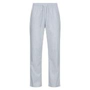 Resteröds Sandman Pyjama Pants Lysblå Stripet bomull X-Small Herre
