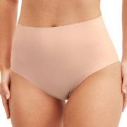 Calida Truser Natural Skin Seamless High-Waist Brief Beige Large Dame