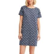 Calida Daylight Dreams Short Sleeved Nightdress Marine bomull Small Da...