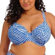 Elomi Fiji Falls Plunge Bikini Top Hvit/Blå J 90 Dame