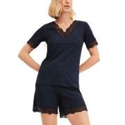 Calida Elegant Dreams Short Pyjama Mørkblå modal Small Dame