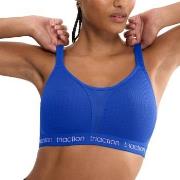 Triumph Triaction Energy Lite Padded Sports Bra EX BH Kornblå C 80 Dam...
