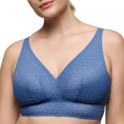 PrimaDonna BH Montara Full Cup Wireless Bra Blå polyamid E 85 Dame