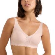 Sloggi BH ZERO Feel Bliss Soft Bra Lysrosa L+ Dame