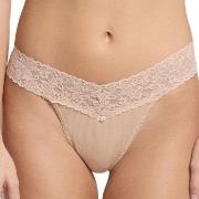 Hanky Panky Truser 3P Supima Cotton Original Rise Thong Beige One Size...