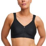 Swegmark BH Rita Delight Soft Bra Moulded Cups Svart D 100 Dame