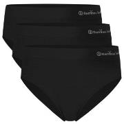Bamboo basics Truser 3P Belle Seamless Full Brief Svart X-Large Dame