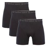 Bamboo basics 3P Rico Boxers Svart X-Large Herre