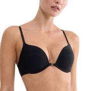 Triumph BH Pure Micro Push Up Bra With Front Closure Svart D 80 Dame