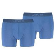 Levis 2P Men Twill Boxer Brief Blå bomull Small Herre