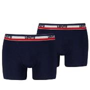 Levis 2P Sportswear Logo Base Boxer Marine bomull XX-Large Herre
