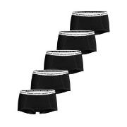 Björn Borg Truser 5P Everyday Boxer Shorts Svart/Hvit bomull Medium Da...