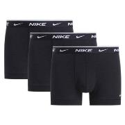 Nike 3P Everyday Essentials Cotton Stretch Trunk Helsvart bomull Mediu...