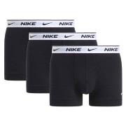 Nike 3P Everyday Essentials Cotton Stretch Trunk Hvit/Svart bomull X-L...