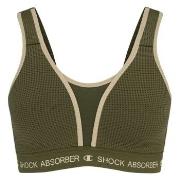 Shock Absorber BH Ultimate Run Padded Bra Grønn D 70 Dame