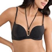 Triumph Summer Sunset WHU Sweet Heart Bikini Top Svart D 42 Dame