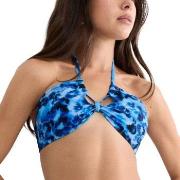 Triumph Midnight Swim Bandeau Blå Mønster B 38 Dame