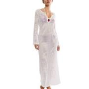 Triumph Beach MyWear Crochet Long Dress Hvit polyester 38 Dame