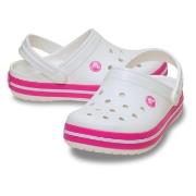 Crocs Crocband Clog Toddler Rosa/Hvit US C4 (EU 19-20) Barn