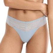 Triumph Truser Breathe and Lift Smart String Lysblå Medium Dame
