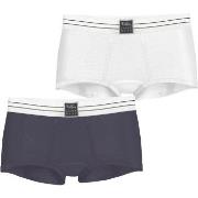 Björn Borg Truser 2P Original Boxer Shorts Hvit/Grå økologisk bomull S...