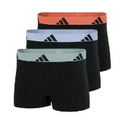 adidas 3P Active Flex Cotton Trunk Svart/Mint bomull Large Herre