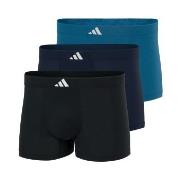 adidas 3P Active Micro Tech Trunks Marine/Blå polyester Small Herre