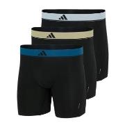 adidas 3P Active Micro Flex Boxer Brief Svart/Gul polyester X-Large He...