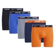 Nike 5P Essentials Cotton Stretch Boxers Oransje bomull Medium Herre